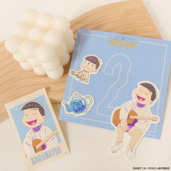 画像3: おそ松さん×mixx garden 2025 ステッカーセット(トド松) (3)