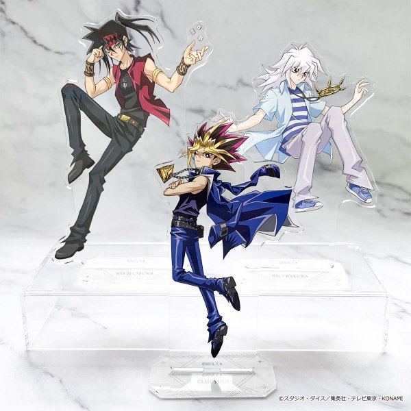 画像3: 遊☆戯☆王デュエルモンスターズ×COLLABOCAFEHONPO BLANC 2025 友情編 等身アクリルスタンド(御伽 龍児) (3)