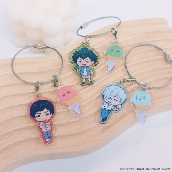 画像2: TVアニメ『忘却バッテリー』×mixx garden 2025 トレーディングちびキャラアクリルワイヤーチャーム (2)