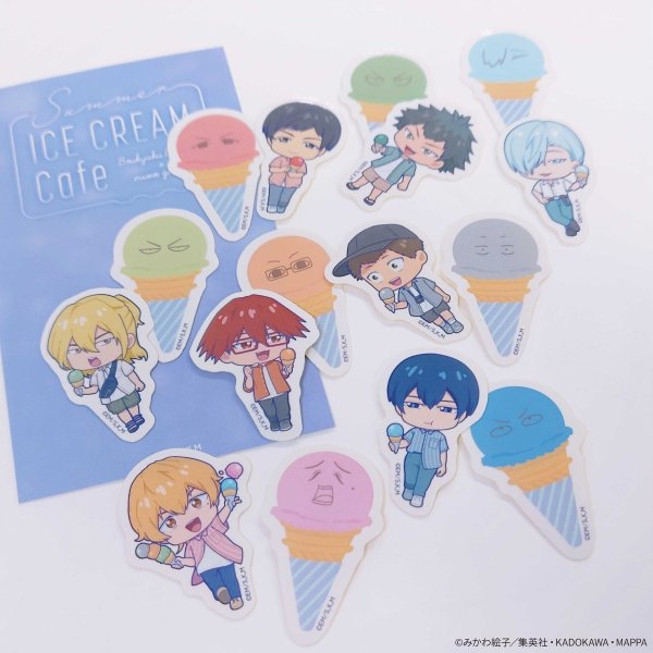 画像2: TVアニメ『忘却バッテリー』×mixx garden 2025 フレークシール (2)