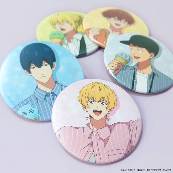 画像2: TVアニメ『忘却バッテリー』×mixx garden 2025 トレーディングBIGマット缶バッジ (2)