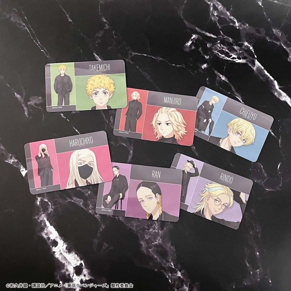 画像2: TVアニメ『東京リベンジャーズ』COLLABOCAFEHONPO 2025 ランダム販売ビジュアル硬質カード (2)