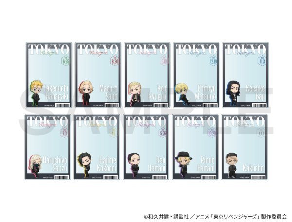 画像2: TVアニメ『東京リベンジャーズ』COLLABOCAFEHONPO 2025 B7カードケース(場地圭介) (2)