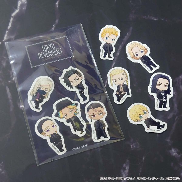 画像2: TVアニメ『東京リベンジャーズ』COLLABOCAFEHONPO 2025 フレークシール (2)