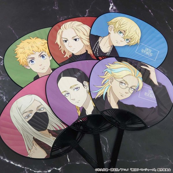 画像4: TVアニメ『東京リベンジャーズ』COLLABOCAFEHONPO 2025 うちわ(三途春千夜) (4)