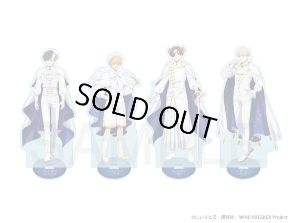 画像2: TVアニメ『WIND BREAKER』×きゃらドリ!! 2025 等身アクリルスタンド(楡井 秋彦) (2)