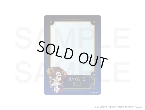 画像1: 【販売期間終了】TVアニメ『WIND BREAKER』×きゃらドリ!! 2025 B8サイズカードケース(蘇枋 隼飛) (1)