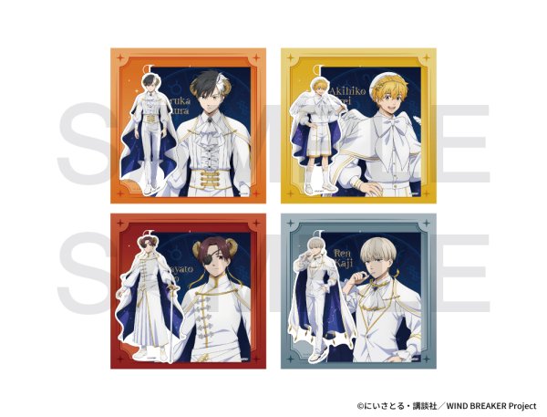 画像2: TVアニメ『WIND BREAKER』×きゃらドリ!! 2025 ステッカーセット(桜 遥) (2)