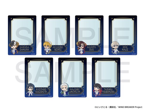 画像2: TVアニメ『WIND BREAKER』×きゃらドリ!! 2025 B8サイズカードケース(桜 遥) (2)