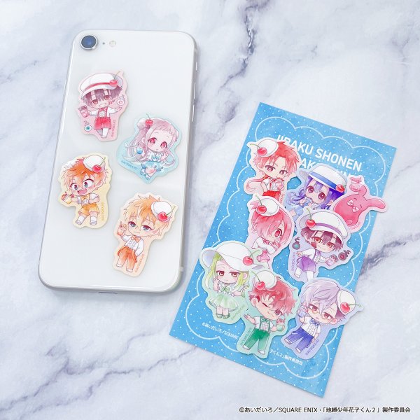 画像3: TVアニメ「地縛少年花子くん2」×きゃらドリ!! BLANC 2025 フレークシールA (3)