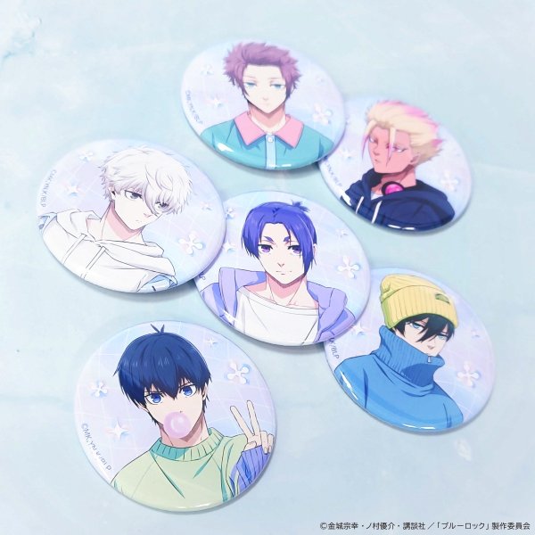 画像2: TVアニメ『ブルーロック』×COLLABOCAFEHONPO 2025 トレーディング缶バッジ (2)