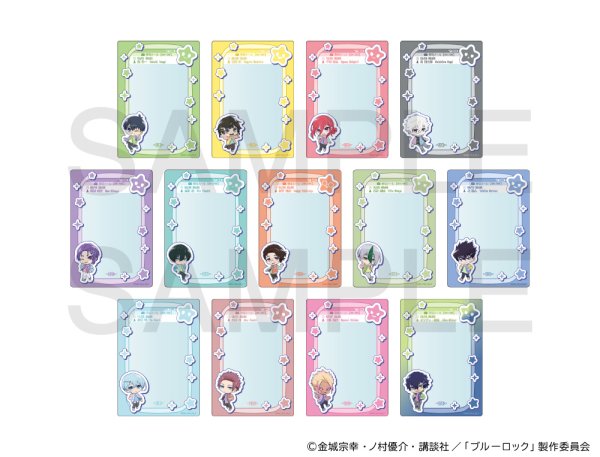 画像2: TVアニメ『ブルーロック』×COLLABOCAFEHONPO 2025 B7サイズカードケース(烏 旅人) (2)