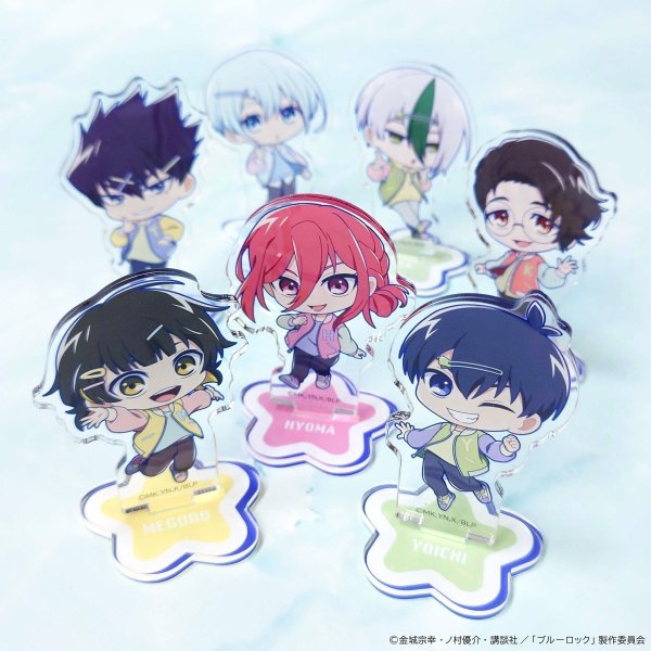 画像2: TVアニメ『ブルーロック』×COLLABOCAFEHONPO 2025 トレーディングちびキャラアクリルスタンド (2)