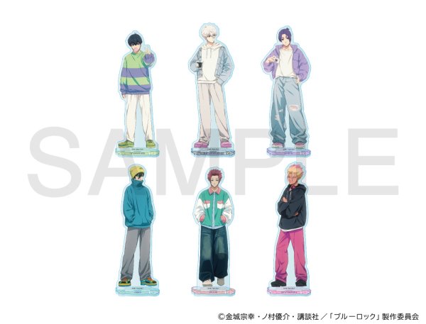 画像2: TVアニメ『ブルーロック』×COLLABOCAFEHONPO 2025 等身アクリルスタンド(糸師 冴) (2)