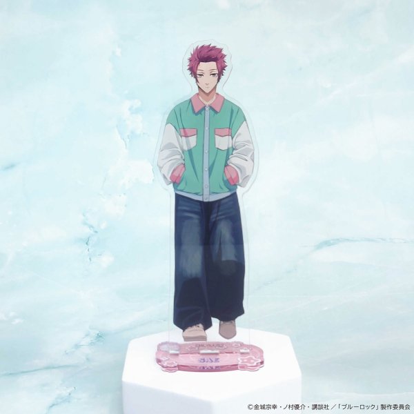 画像3: TVアニメ『ブルーロック』×COLLABOCAFEHONPO 2025 等身アクリルスタンド(糸師 冴) (3)