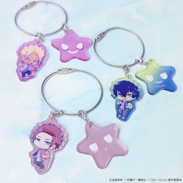 画像2: TVアニメ『ブルーロック』×COLLABOCAFEHONPO 2025 トレーディングアクリルチャーム (2)