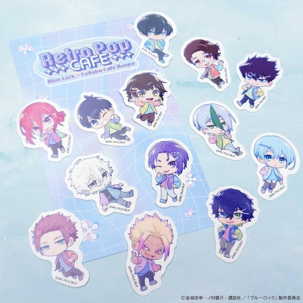 画像2: TVアニメ『ブルーロック』×COLLABOCAFEHONPO 2025 フレークシール (2)