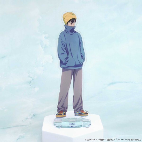 画像3: TVアニメ『ブルーロック』×COLLABOCAFEHONPO 2025 等身アクリルスタンド(糸師 凛) (3)