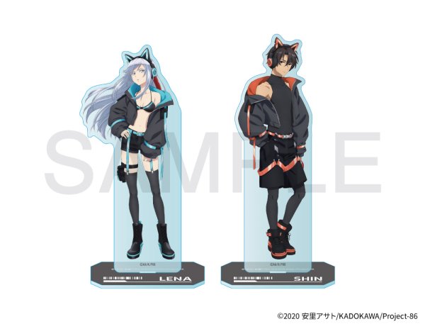 画像2: TVアニメ「86―エイティシックス―」×COLLABOCAFEHONPO BLANC 2025 等身アクリルスタンド(ヴラディレーナ・ミリーゼ) (2)