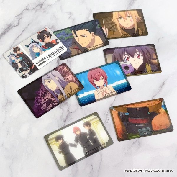 画像2: TVアニメ「86―エイティシックス―」×COLLABOCAFEHONPO BLANC 2025 トレーディングビジュアル硬質カード (2)