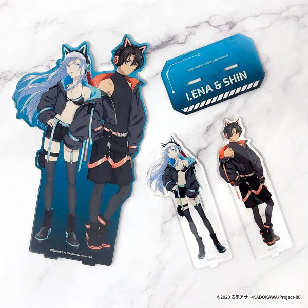 画像3: TVアニメ「86―エイティシックス―」×COLLABOCAFEHONPO BLANC 2025 BIGアクリルスタンド (3)