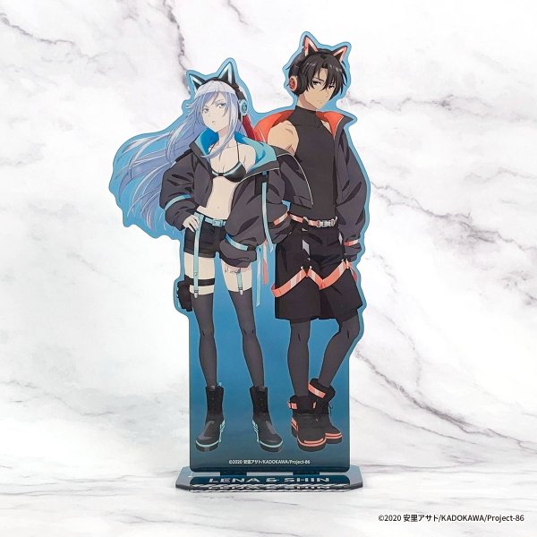 画像2: TVアニメ「86―エイティシックス―」×COLLABOCAFEHONPO BLANC 2025 BIGアクリルスタンド (2)