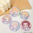 画像2: アニメ「ヘタリア World★Stars」×mixx garden 2025 トレーディングちびキャラ缶バッジ (2)