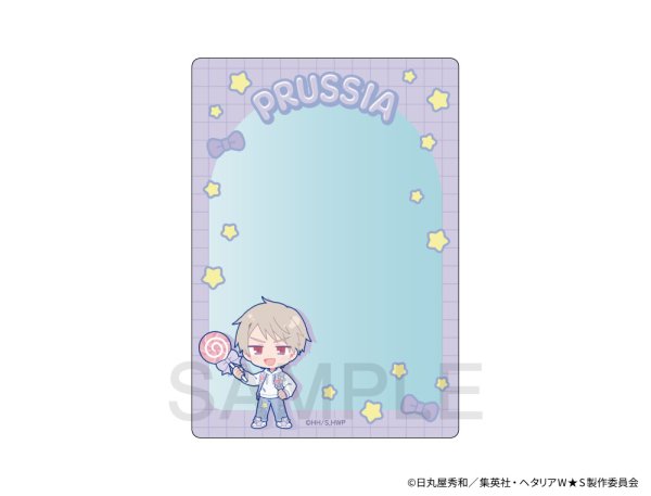 画像1: アニメ「ヘタリア World★Stars」×mixx garden 2025 B7サイズカードケース(プロイセン) (1)