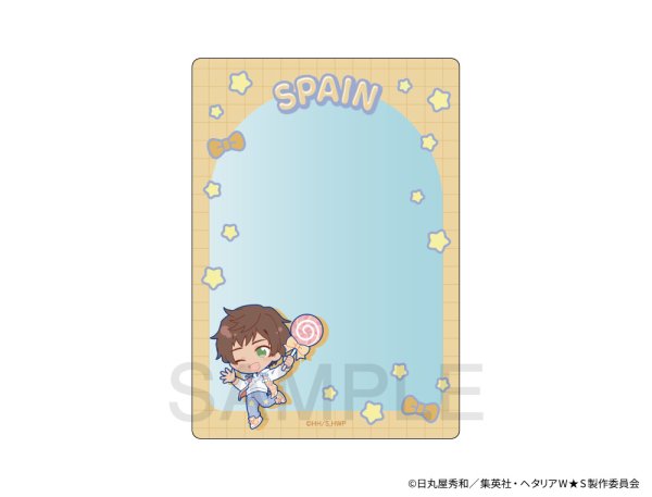 画像1: アニメ「ヘタリア World★Stars」×mixx garden 2025 B7サイズカードケース(スペイン) (1)