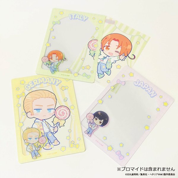 画像3: アニメ「ヘタリア World★Stars」×mixx garden 2025 B7サイズカードケース(アメリカ) (3)