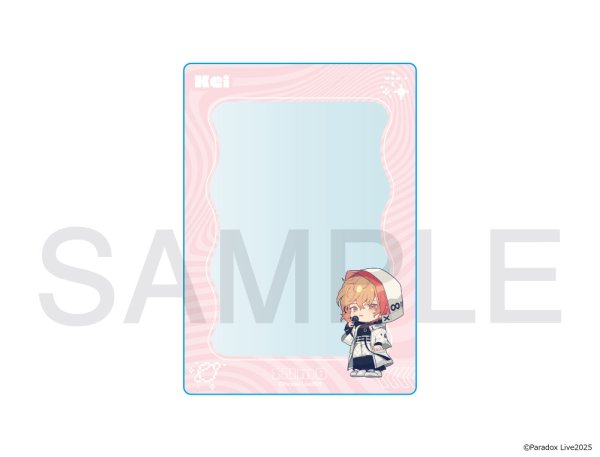 画像1: Paradox Live×COLLABOCAFEHONPO BLANC 2025 ちびキャラB7サイズカードケース(御山 京) (1)