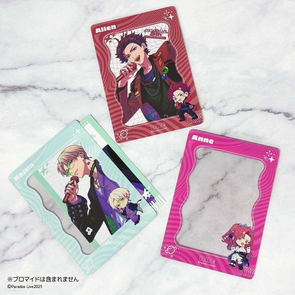 画像3: Paradox Live×COLLABOCAFEHONPO BLANC 2025 ちびキャラB7サイズカードケース(アン・フォークナー) (3)