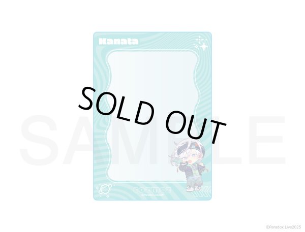 画像1: 【販売期間終了】Paradox Live×COLLABOCAFEHONPO BLANC 2025 ちびキャラB7サイズカードケース(矢戸乃上 珂波汰) (1)