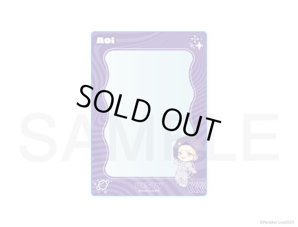 画像1: 【販売期間終了】Paradox Live×COLLABOCAFEHONPO BLANC 2025 ちびキャラB7サイズカードケース(呉羽 葵) (1)