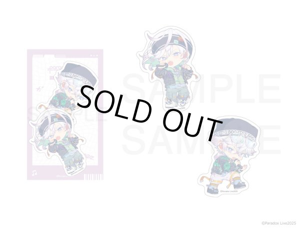 画像1: 【販売期間終了】Paradox Live×COLLABOCAFEHONPO BLANC 2025 ちびキャラステッカーセット(cozmez) (1)