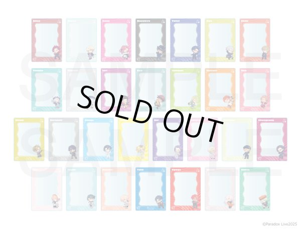 画像2: 【販売期間終了】Paradox Live×COLLABOCAFEHONPO BLANC 2025 ちびキャラB7サイズカードケース(三洲寺 甘太郎) (2)