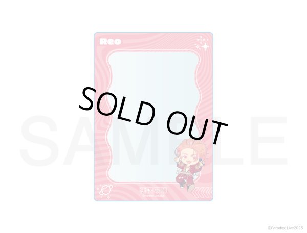 画像1: 【販売期間終了】Paradox Live×COLLABOCAFEHONPO BLANC 2025 ちびキャラB7サイズカードケース(円山 玲央) (1)