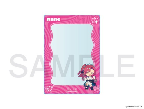画像1: Paradox Live×COLLABOCAFEHONPO BLANC 2025 ちびキャラB7サイズカードケース(アン・フォークナー) (1)