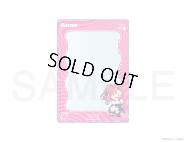 画像1: 【販売期間終了】Paradox Live×COLLABOCAFEHONPO BLANC 2025 ちびキャラB7サイズカードケース(アン・フォークナー) (1)