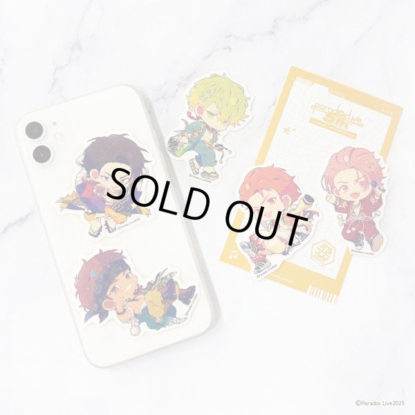 画像3: 【販売期間終了】Paradox Live×COLLABOCAFEHONPO BLANC 2025 ちびキャラステッカーセット(悪漢奴等) (3)