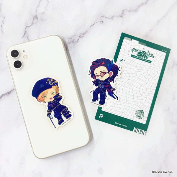 画像3: Paradox Live×COLLABOCAFEHONPO BLANC 2025 ちびキャラステッカーセット(AMPRULE) (3)