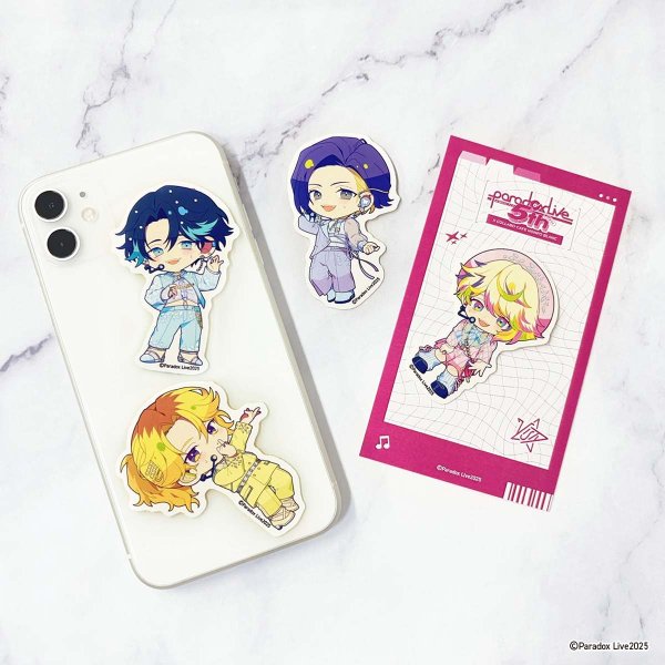 画像3: Paradox Live×COLLABOCAFEHONPO BLANC 2025 ちびキャラステッカーセット(VISTY) (3)