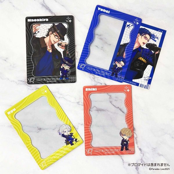 画像3: Paradox Live×COLLABOCAFEHONPO BLANC 2025 ちびキャラB7サイズカードケース(闇堂 四季) (3)