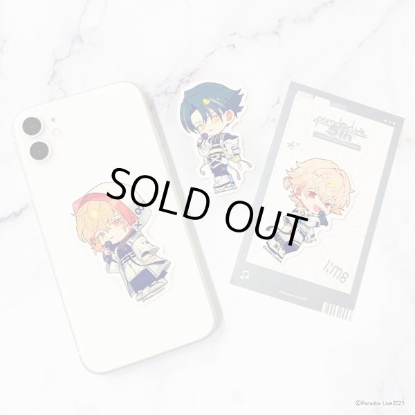 画像3: 【販売期間終了】Paradox Live×COLLABOCAFEHONPO BLANC 2025 ちびキャラステッカーセット(1Nm8) (3)