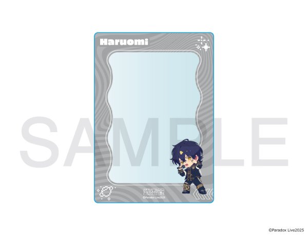 画像1: Paradox Live×COLLABOCAFEHONPO BLANC 2025 ちびキャラB7サイズカードケース(辰宮 晴臣) (1)