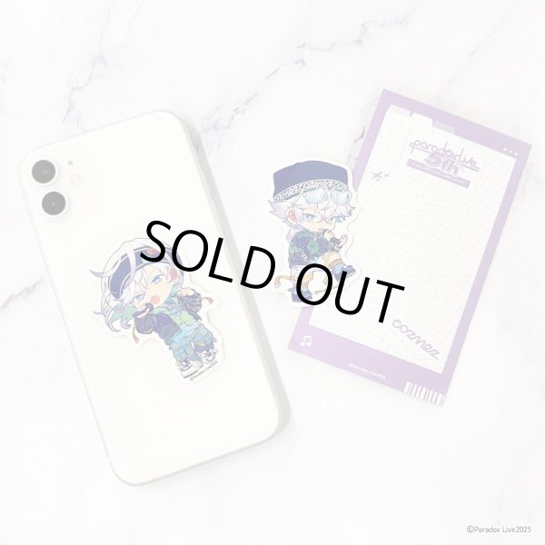 画像3: 【販売期間終了】Paradox Live×COLLABOCAFEHONPO BLANC 2025 ちびキャラステッカーセット(cozmez) (3)