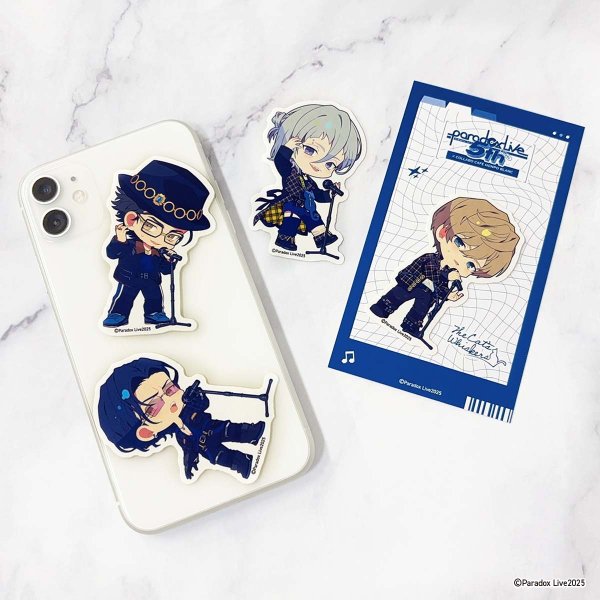 画像3: Paradox Live×COLLABOCAFEHONPO BLANC 2025 ちびキャラステッカーセット(The Cat’s Whiskers) (3)
