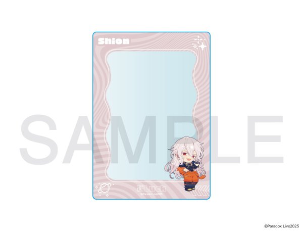 画像1: Paradox Live×COLLABOCAFEHONPO BLANC 2025 ちびキャラB7サイズカードケース(甲斐田 紫音) (1)