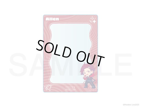 画像1: 【販売期間終了】Paradox Live×COLLABOCAFEHONPO BLANC 2025 ちびキャラB7サイズカードケース(朱雀野 アレン) (1)