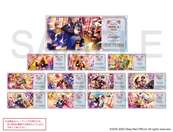 画像1: Obey Me!×きゃらドリ!! BLANC 2025 トレーディング箔押しカード (1)